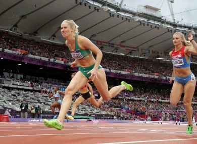 Derval O'Rourke made a surprise appearance in Tullamore.