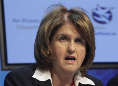 Joan Burton, Minister for Social Protection