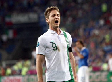 Kevin Doyle will not travel to Belgrade with Ireland.