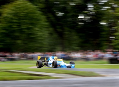 Noel Roddy during the Phoenix Park Motor Races in Dublin.