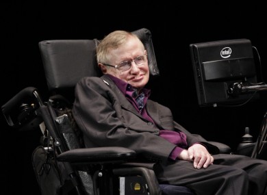 Stephen Hawking (file photo).