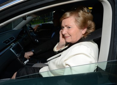 Children's minister Frances Fitzgerald says there is no evidence of courts being