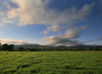 A spell of fine weather in the Galty mountains, Co Tipperary.