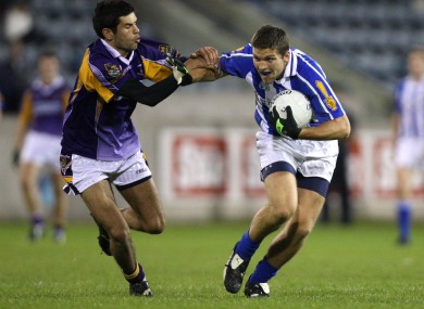 Klimacud Crokes Cian O'Sullivan and Ballyboden St-Enda's Conal Keaney.