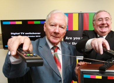 Gaybo's not messing. The switchover is happening on 24 October.