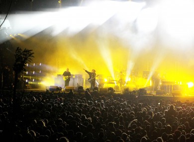The Cure perform at Stradbally.