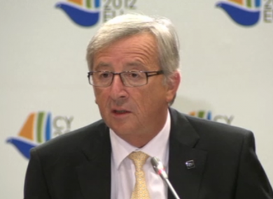 Jean-Claude Juncker said Ireland's bailout terms could be improved after a deal on its promissory notes has been reached.