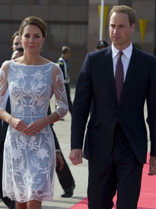 The Duke and Duchess of Cambridge depart from Kuala Lumpur Airport to travel to Kota Kinabalu, Sabah,