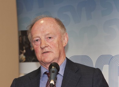 SVP national president Geoff Meagher speaking in Dublin this week