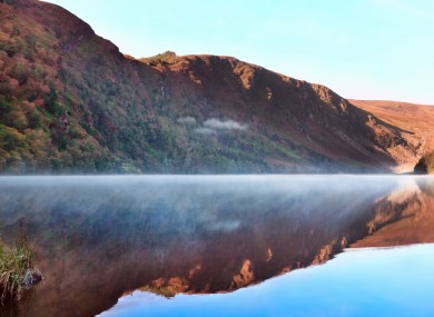 Glendalough, Co Wicklow, a major tourist attraction.
