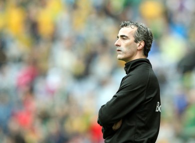 McGuinness oversaw Donegal's All-Ireland win earlier this year.