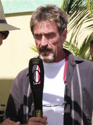Anti-virus guru John McAfee