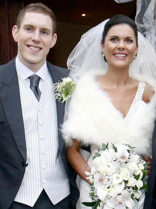 John McAreavey and wife Michaela Harte on their wedding day.
