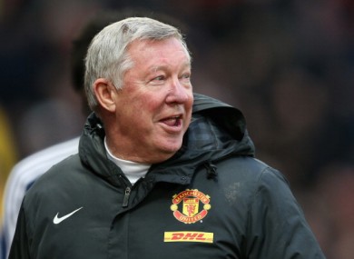 Birthday boy: Alex Ferguson turns 71 today.