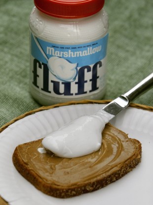 Whatever way you take your peanut butter, eating it with marshmallow spread is just WRONG.