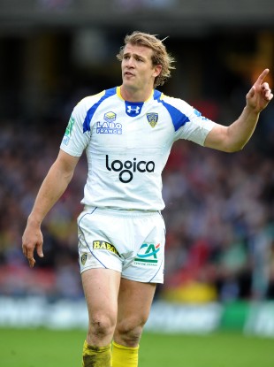 Clermont Auvergne's Aurelien Rougerie.