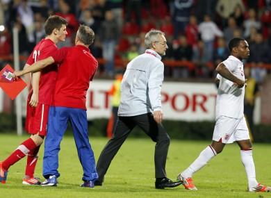 The British government had previously written to UEFA President Michel Platini demanding