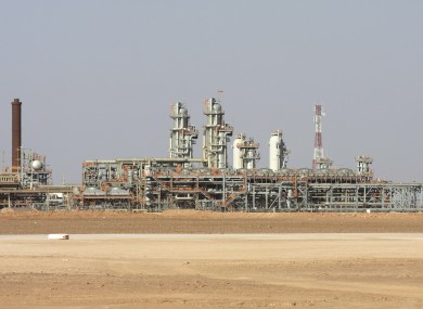 The Krechba gas plant on the In Salah gas field in Algeria's Sahara Desert where the hostage crisis began this week.