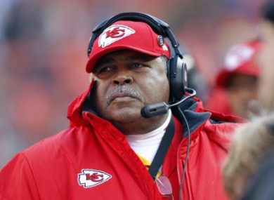Kansas City Chiefs coach Romeo Crennel.