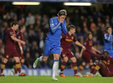 Torres has struggled to live up to his £50 million transfer fee.