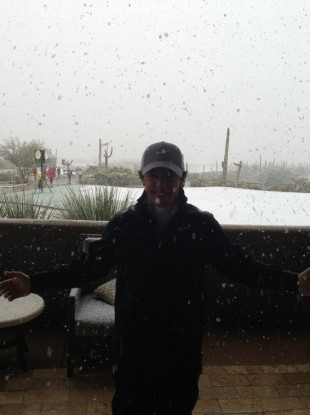 Rory McIlroy: 'the weather is officially ridiculous.'