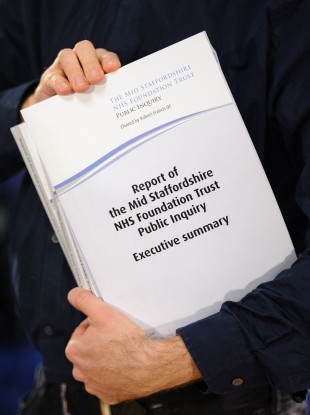 Robert Francis QC's report on the Mid-Staffordshire NHS Foundation Trust.