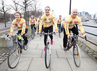 British Olympic gold medallist Victoria Pendleton in Dublin this week for the Irish Cycling Show