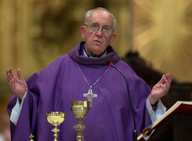 Pope Francis - aka the Bishop of Kilfenora.