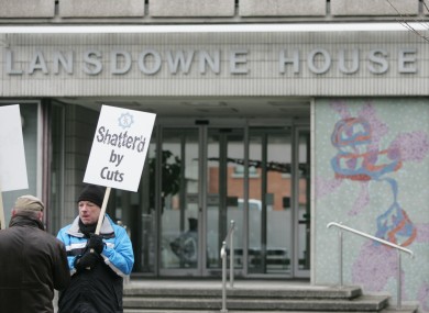 Lansdowne House, where negotiations on the pay deal took place.