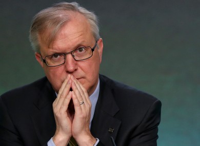 EU economics commissioner Olli Rehn: The Commission wants the Irish government to explain exactly where it intends to cut spending over the coming years.