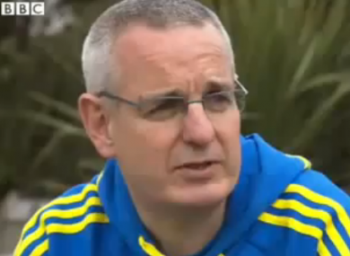Keith Luxon is competing in his 72nd marathon today.