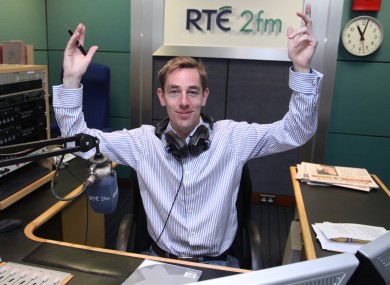 Radio figures showed today that Tubridy has lost 1,000 listeners but the station says it shows a loyal audience.