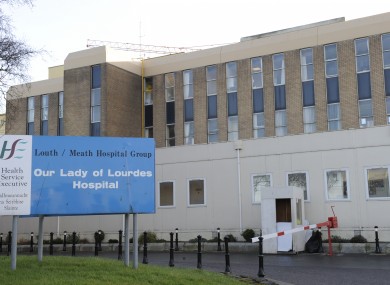 Our Lady of Lourdes Hospital in Drogheda, where the two women remain in critical condition.