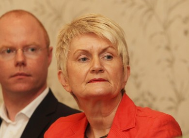 Marian Harkin with Independent TD Stephen Donnelly last year.