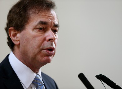 Justice Minister Alan Shatter