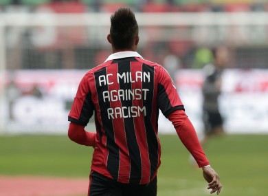 AC Milan's Kevin Prince Boateng.