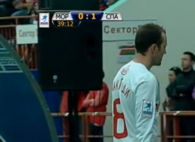 McGeady leaves the field.