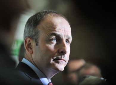 Fianna Fáil leader Micheál Martin