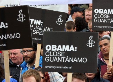 Protesters demonstration against the G8 summit in Belfast last Saturday.