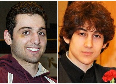 This combination of undated file photos shows Tamerlan Tsarnaev, 26, left, and Dzhokhar Tsarnaev, 19