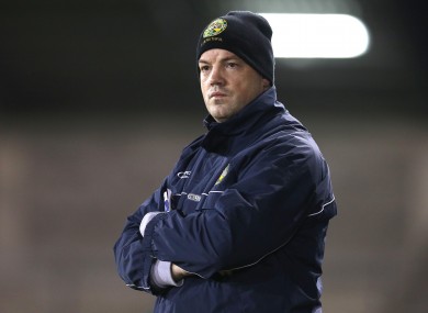 Offaly coach, Ollie Baker.