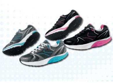 A complaint was made about these ladies' toning shoes at Lidl.