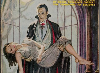 Dracula, thinking about applying a little fake bake.