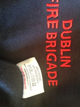 New Dublin Fire Brigade clothing
