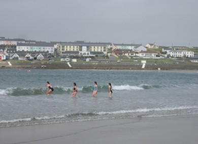 File image of Kilkee Beach, Co Clare.