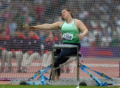 Barry has brought Ireland's medal tally to five (file photo).