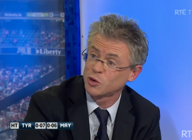 There were some hair-raising moments for Joe Brolly in today's semi final.