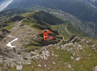 file photo of wingsuit jumper