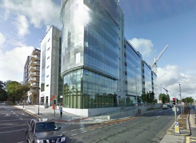 The area surrounding Heuston Station