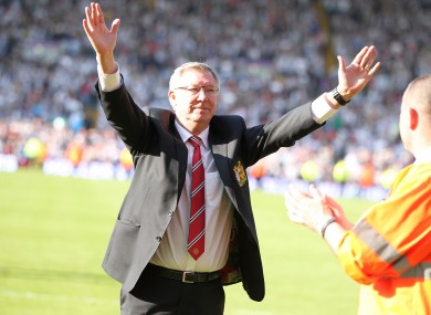Alex Ferguson retired as manager of Man United last May, following years of success with the club.